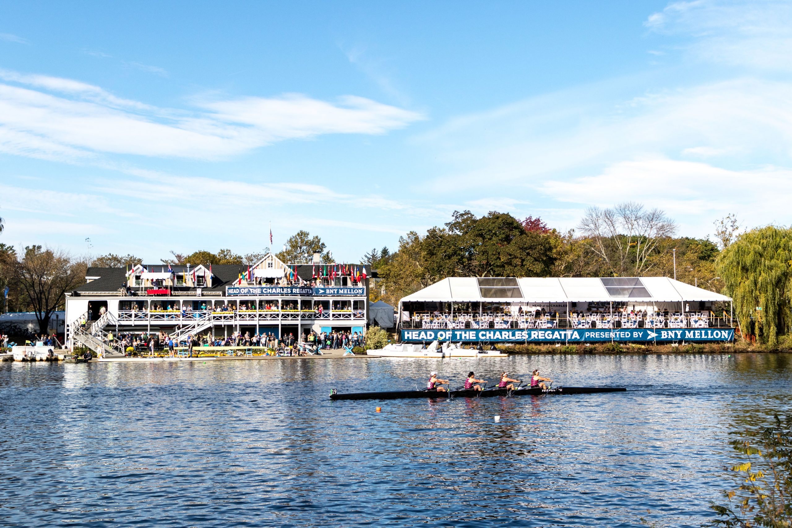 Presenting Sponsor BNY Mellon Celebrates 52nd Head Of The Charles® Regatta
